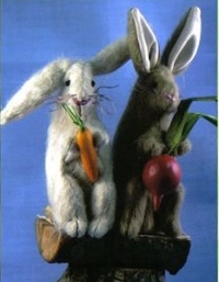 Выкройка зайцев и кроликов: картинка